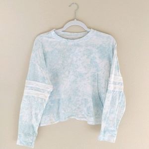Hollister Tie-Dye Cropped Tee